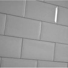TILES WALL SUBWAY LIGHT GREY 10*20 1SQM/